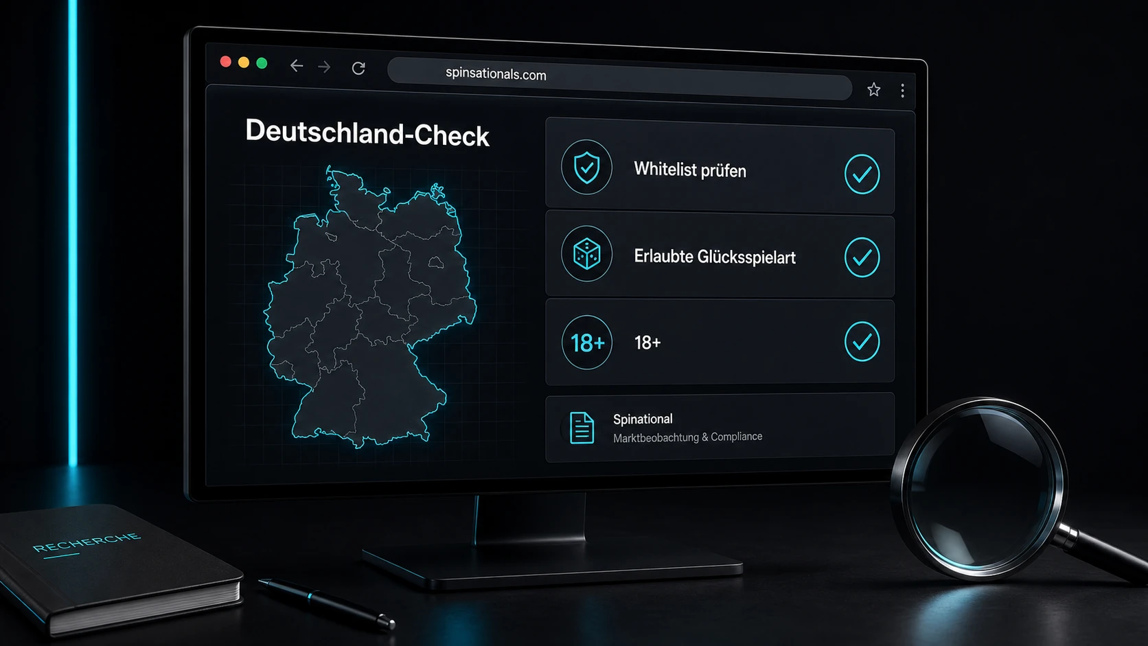 Deutschland-Check: GGL Whitelist und erlaubte Glücksspielart